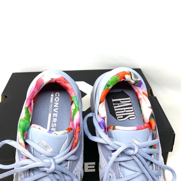 Converse G4 OX Obsidian Low Top Blue Silver Mesh Men’s Size Sneakers 170298C - Picture 4 of 11